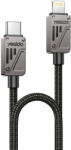 Yesido Cablu de Date, Type-C la Lightning, PD27W, Fast Charging, 1.2m - Yesido (CA195) - Black (KF2355126) - pcone