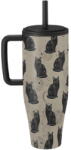 BURGA Cana Termos Salem 1.2 L cu capac anti scurgeri si pai reutilizabil, inox (BCTSLIXCRP) - pcone