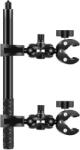 PULUZ Suport moto/bicicleta Puluz PU495B cu 2 cleme si selfie stick 150cm