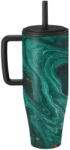 BURGA Cana Termos Emerald Pool 1.2 L cu capac anti scurgeri si pai reutilizabil, inox (BCTEPIXCRP) - pcone
