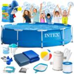 Intex Kerti medence vázzal 305 x 76 cm 15 az 1-ben INTEX 28202 + ingyenes buborékgép (28202-M)