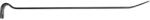 TOYA Deschidetor de piept 450 x 35 x 6 mm (YT-46822)