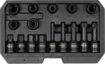YATO Ansamblu etrier de frână set chei tubulare mecanice 16 bucăți 1/2" CrMo (YT-06811)