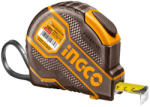 INGCO Ruletă de măsurat 10 m x 25 mm, cu înveliș de cauciuc (HSMT08101E)