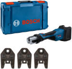 Bosch Prese cu cap rotativ pe acumulator 360° GPT 18V-32 TH set (fără acumulator și încărcător) (06019M2104)