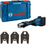 Bosch Mașină de presat cu baterie cu cap rotativ 360° GPT 18V-32 U set (Fără baterie și încărcător) (06019M2103)