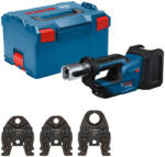 Bosch Mașină de presat cu cap rotativ 360° GPT 18V-19 U set (fără acumulator și încărcător) (06019M2003)