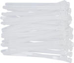 TOYA Colier de prindere cu eliberare 7, 6 x 150 mm alb (100 bucăți) (YT-70662)
