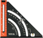 TOYA Riglă unghi drept cu bază 290 x 185 mm aluminiu (YT-70783) Vinclu