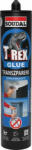 Soudal T-REX adeziv transparent cu fibre armate ALBASTRU 310 g (125933)
