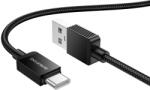 BOROFONE Cablu de Alimentare, USB / USB-C, 3A, 1m - Borofone Placer (BX120) - Black (KF2357212) - pcone