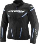 IXON Geacă de motocicletă pentru femei IXON Striker 2 Lady negru-lavandă (IXO100102085-1053)