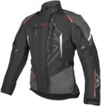 Ayrton Teressa II női motoros kabát fekete-szürke-fluo piros