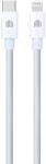 Dviced Cable USB-C to Lightning Nylon Textile 1, 25m - White (DV120006)