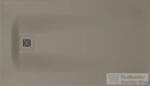 Duravit SUSTANO 140x80 cm-es zuhanytálca szifon nélkül, matt greige 720280640000000 (720280640000000)