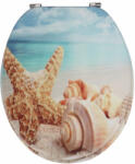 FROGEE MDF WC ülőke - Rozsdamentes zsanérokkal - BEACH (GH-TS-MDF-C02)