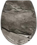 Frogee Duroplast WC ülőke - Rozsdamentes zsanérokkal - BASALT (GH-TS-DPEC-C06)