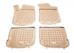 Rezaw-Plast Covorase Presuri Auto Cauciuc Dedicate Bej Vw Bora / Golf IV 1998-2006 / Seat Leon / Toledo 1999-2005 / Skoda Octavia I 1996-2010 (ALM 200201B)