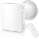 Airwoods HOLTOP AIRWOODS AV-TTW5-W egyhelyiséges hővisszanyerős szellőztető automata zsaluval, WiFi csatlakozással, páraérzékelő szenzorral, pollenszűrővel (AV-TTW5-W)