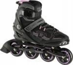 NILS Extreme Jégkorcsolya Görkorcsolya Nils Extreme NA9157 ABEC-9 Kerekek 84MM Fekete-lila R 44 (16-10-107)
