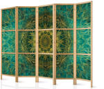 Fabulo 5 részes fa paraván - Arany mandala