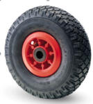 RADER Molnárkocsi Kerék, Tömlős, műanyagfelnis, tűgörgős 3.00-4 (260x85) (CPPN_260_20W)