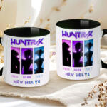 Deconline Crafts Egyedi neves KPOP "Démonadászok" Shadows' bögre személyre szabható fekete (DO59426-BLACK-MUG)