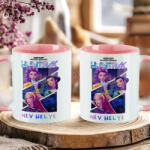 Deconline Crafts Egyedi neves KPOP "Démonadászok" "Hunter" bögre személyre szabható rózsaszín (DO59425-PINK-MUG)