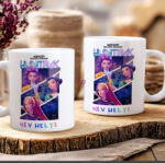 Deconline Crafts Egyedi neves KPOP "Démonadászok" "Hunter" bögre személyre szabható fehér (DO59425-CERAMIC-MUG)
