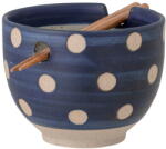 Bloomingville Синя керамична купа с пръчици за хранене , ø 13 cm Masami - Bloomingville (82052423)