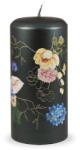 Unipar Тъмнозелена свещ , време на горене 73 h Flower Paradise - Unipar (Flower Paradise Black-Green Pillar 70x150)