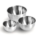 FABINI Купи от неръждаема стомана в сребрист цвят в комплект от 3 бр. ø 24 cm Lucca 3.0 - FABINI (110913111110210)