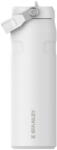STANLEY Бял термос от неръждаема стомана 700 ml IceFlow Bottle Flip Straw 2.0 Frost - Stanley (100000108266)