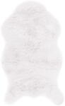 Tiseco Home Studio Бяла изкуствена кожа Овча кожа, 80 x 150 cm - Tiseco Home Studio (3280WHITE)