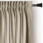 Restilo Кафяво/бежово dimout перде 140x245 cm Pleat - Restilo (120019663)