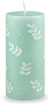 Unipar Тюркоазена свещ , време на горене 73 ч. Pure Beauty - Unipar (Pure Beauty Turquoise Pillar 70x150)