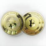 HARAHU Moneda Bitcoin CA-13437 - Auriu / Tip 2 KP13437 Moneda