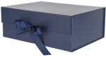PROMO Díszdoboz PROMO összehajtható 33x25x12, 5 cm sötétkék (775186) - papir-bolt