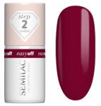 Semilac Easy Off Hibrid lakk Led Light Cherry Coke 7 ml