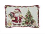 Sander Big Red Man 32x48 négyzet alakú töltött párna, karácsonyi motívum - Sander