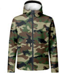 Takoy Panel szabásmintával 66 férfi softshell kabátra terepmintás zöld