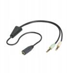 Goobay Audio adapter Jack adapter 3, 5mm aljzat dugó mikrofon Goobay (48980)