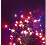  Karácsonyi 200 LED 20 méter színes Füzér Plastic - 8 program adapteres