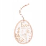 Emized Fa húsvéti tojás medál 10x7.5cm (E28-2131B)