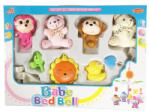  Babé Bed Bell Zenélő forgó Plüss macik és majmócák, felhúzós - babybear