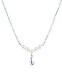 SAVICKI Colier argint perlă 42 cm - savicki - 688,00 RON
