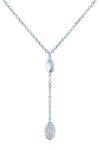 SAVICKI Colier argint zirconiu 42 cm