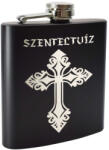  Gravírozott Szenteltvíz flaska : Flaska méret - 8 oz