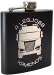  Gravírozott A legjobb kamionos flaska : Flaska méret - 7 oz