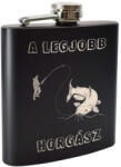 gigastore Gravírozott A legjobb horgász flaska : Flaska méret - 7 oz